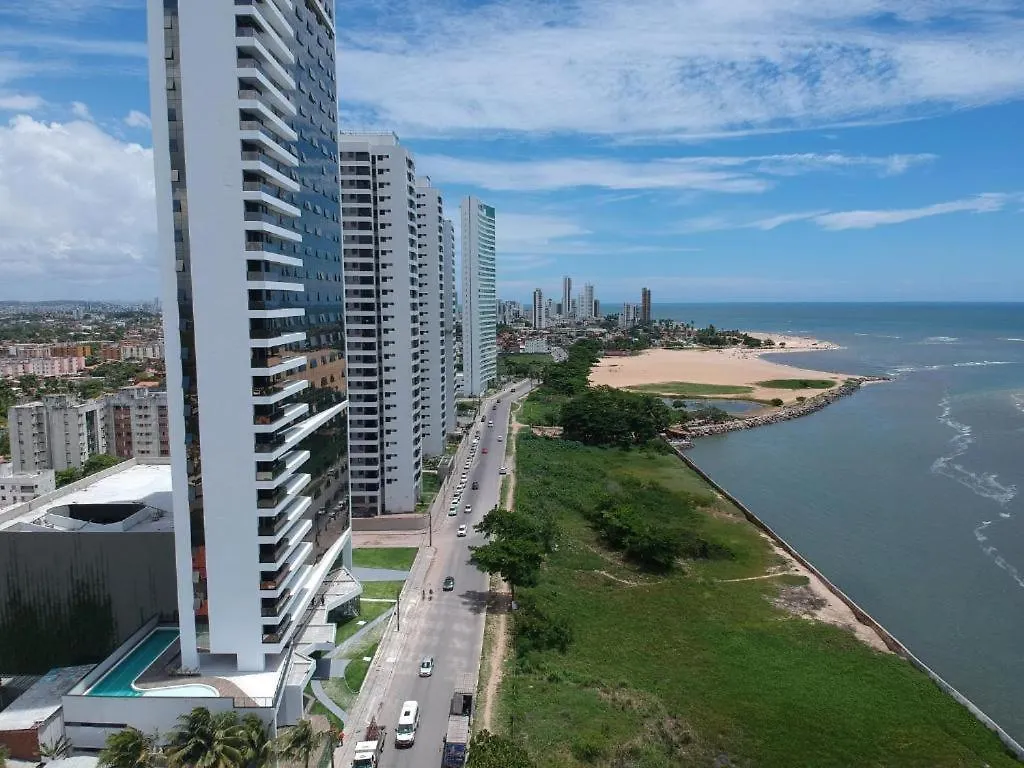 Flat Beira Mar Barra De Jangada Andar Alto Jaboatao Lejlighed Recife